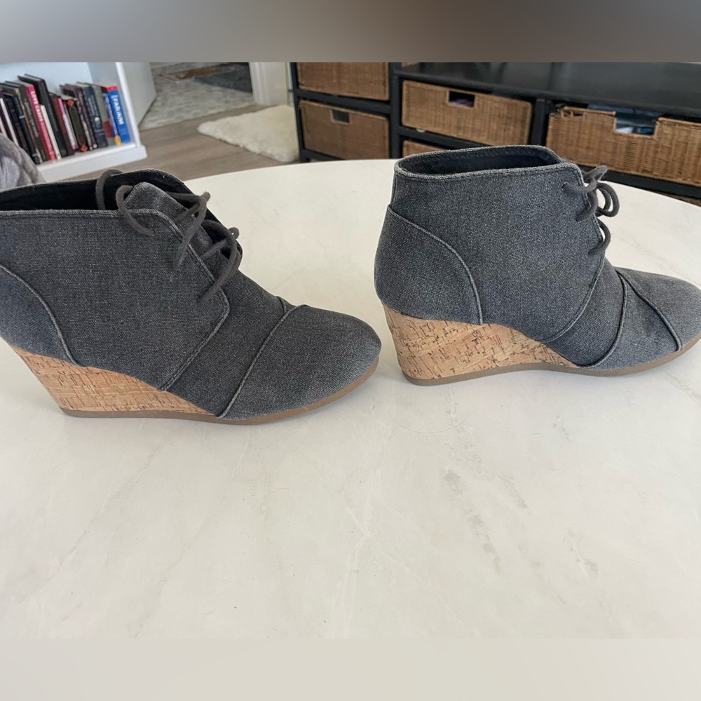 Maurice's Brand Wedge Booties - Picture 5 of 7